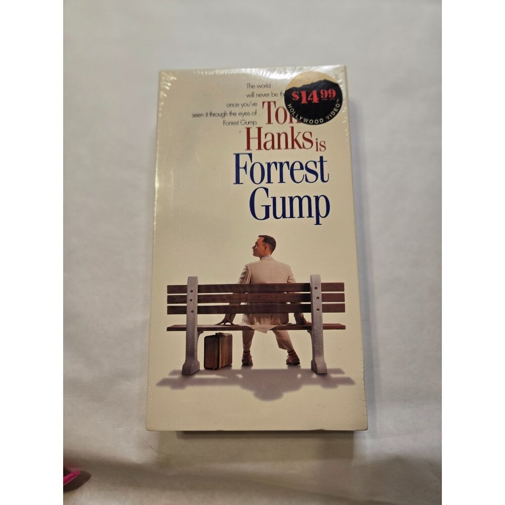 VTG Forrest Gump VHS 1995 Tom Hanks Gary Sinise Paramount Sealed Watermarks‎